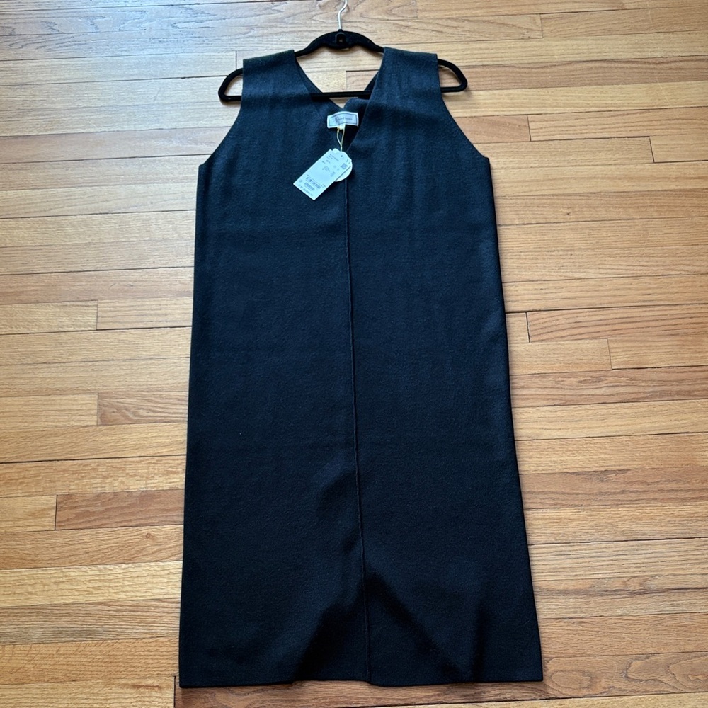 NWT rope picnic japan black sweater dress jumper